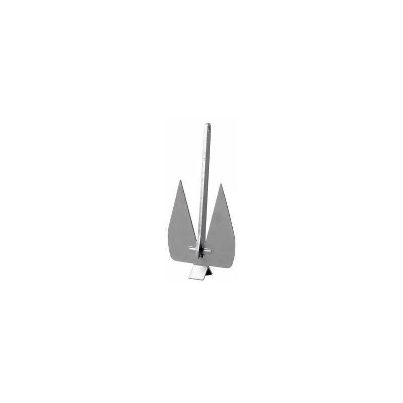 Ancre plate en acier galvanisé - 16 Kg