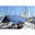 Taud de soleil voilier résistant aux UVs - Bleu marine - COVERSY - 345 x 280 cm