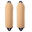 Kotflügelsocke der F-Serie, 1 Lage – Beige – F1 (x2) – 61 x 15 cm (L x T)