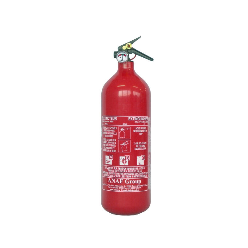 ESTINTORE A POLVERE ABC CON MANOMETRO - 1Kg