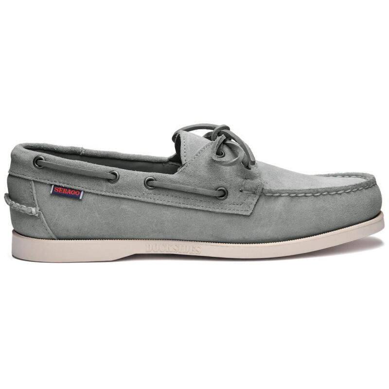 Scarpa da barca Portland Flesh out pelle scamosciata grigia SEBAGO - 42