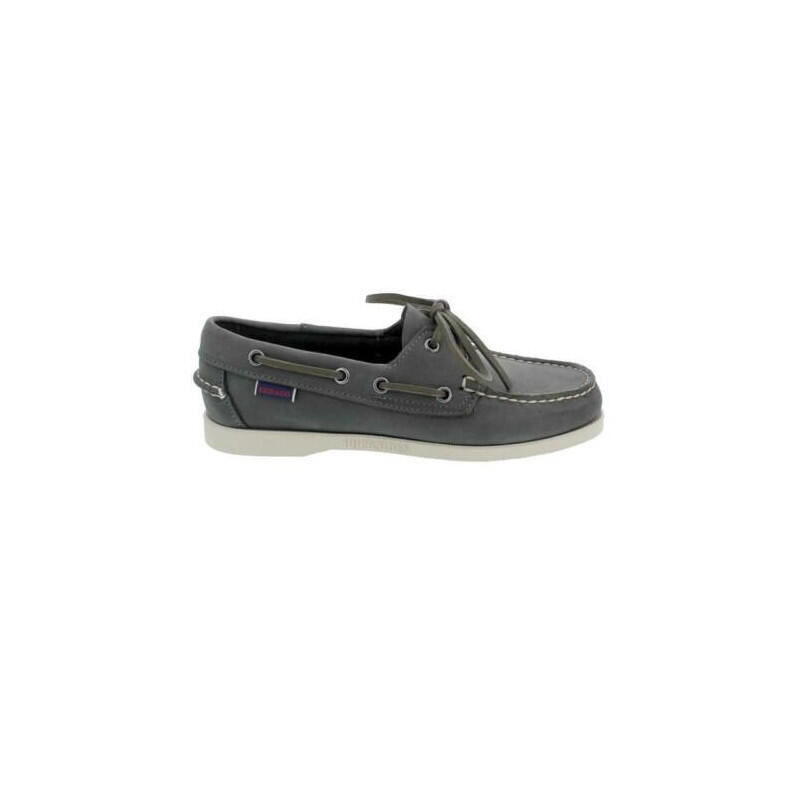 Scarpa da barca da donna Portland Crazy H Pelle Grigio Donna SEBAGO