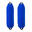 Série F - meia de proteção de 1 camada - azul - f0 (x2) - 40x15 cm (CxP)
