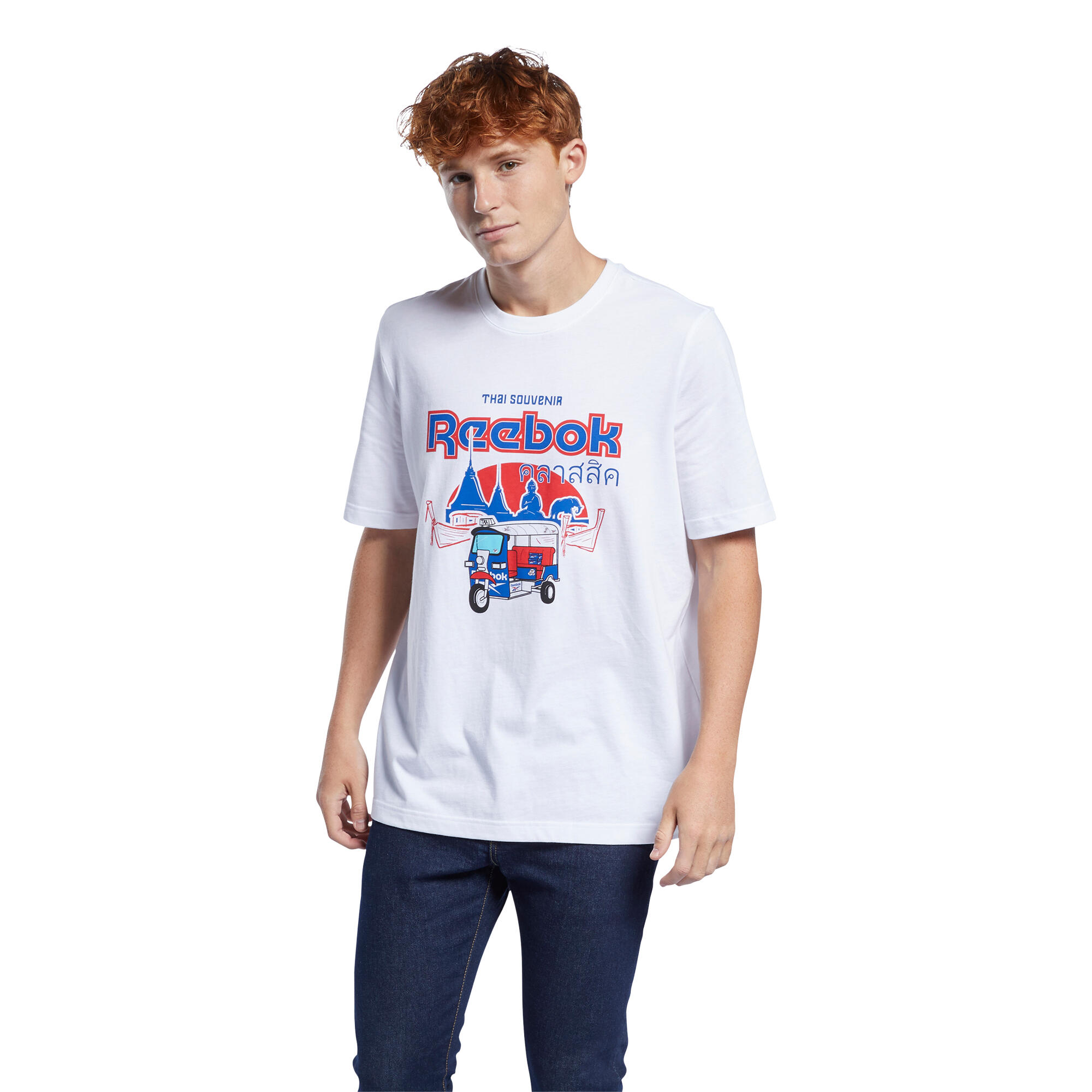 Reebok classic t sale shirt homme france