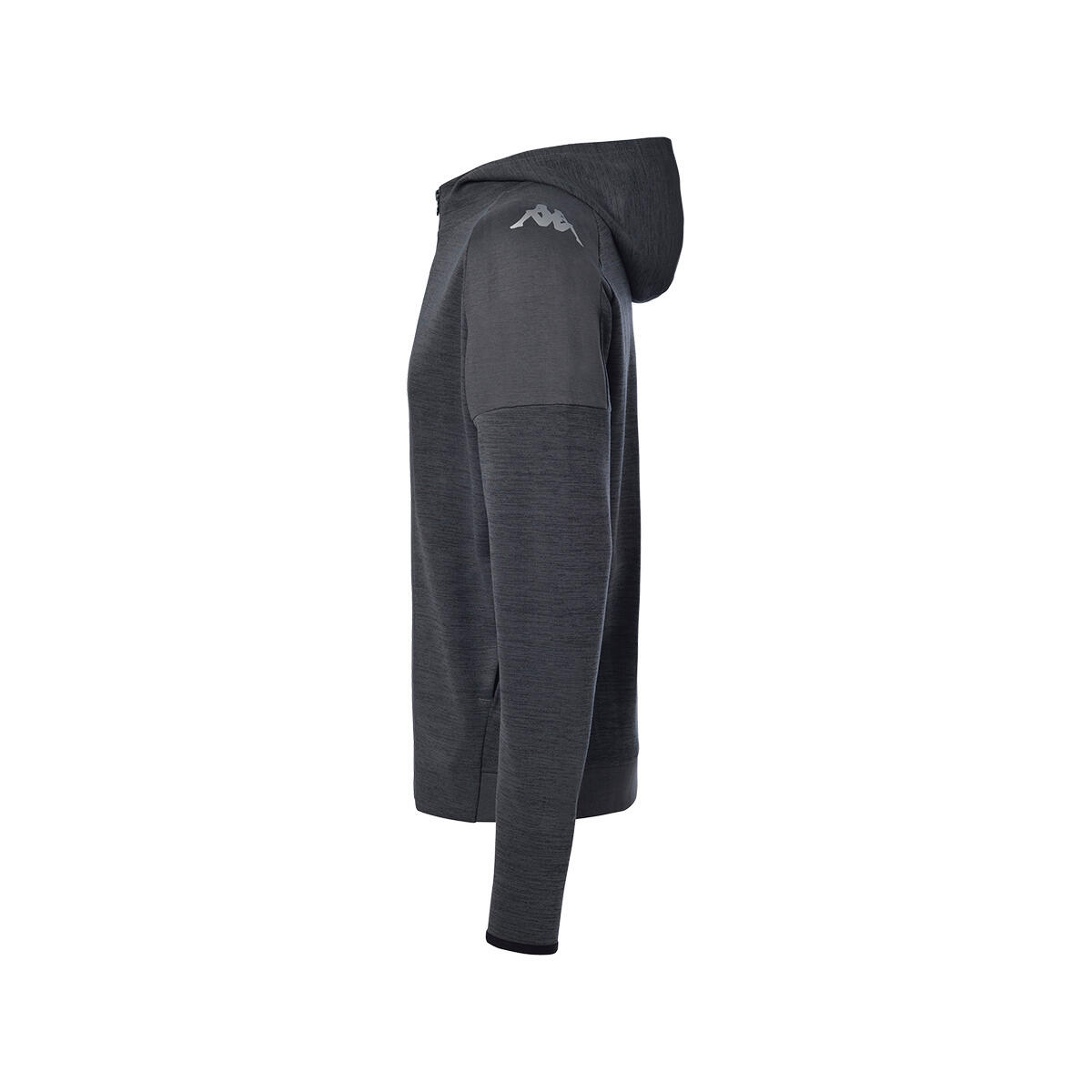 Veste à capuche manches longues homme Venezia gris 4/5