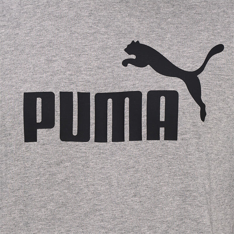 Camiseta Hombre PUMA Essentials Logo Gris