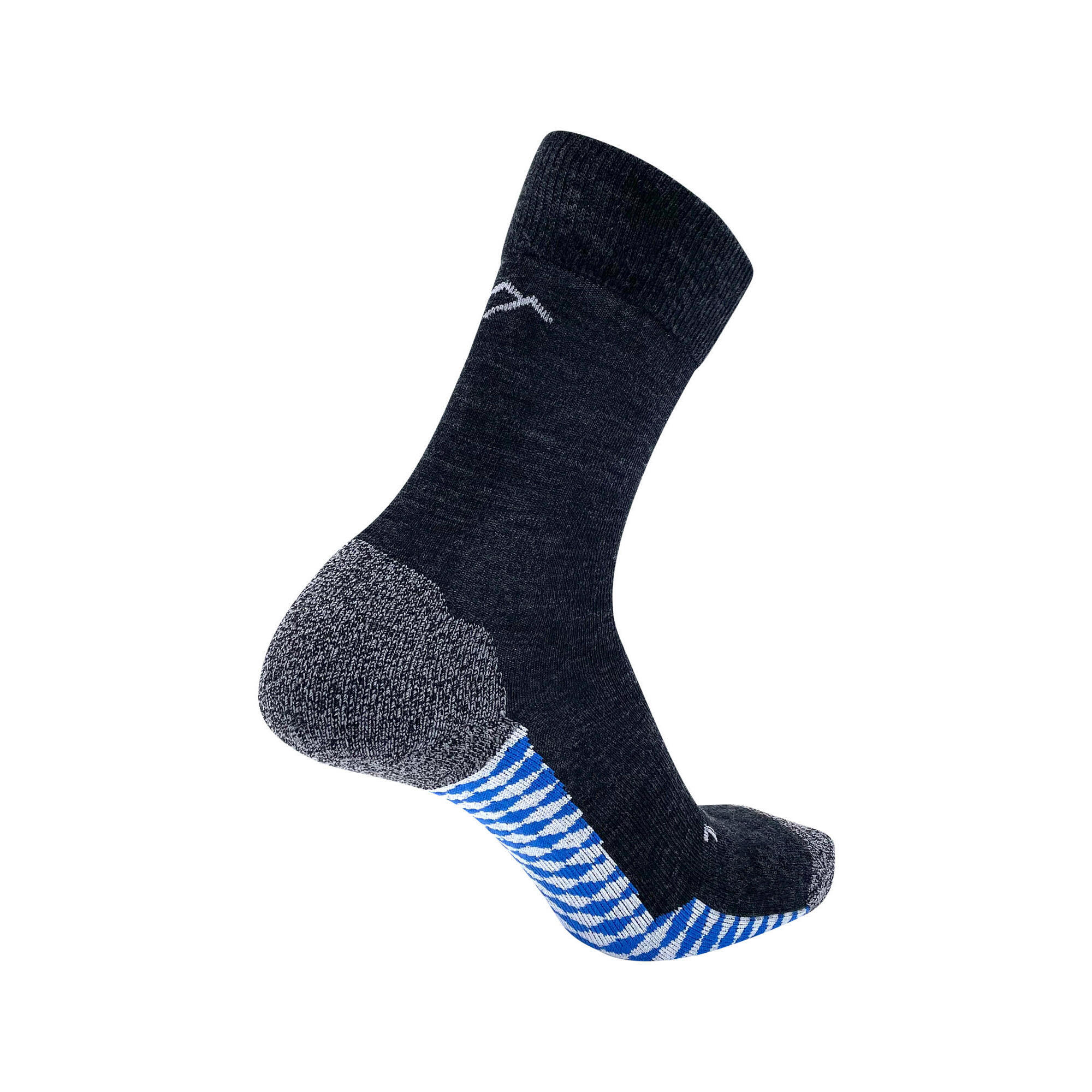 Drassn - Chaussettes De Randonnée Mérinos Vohenstrauß Femmes/hommes Respirantes Drassn - Chaussettes - Bleu|gris - 39/41 - Decathlon