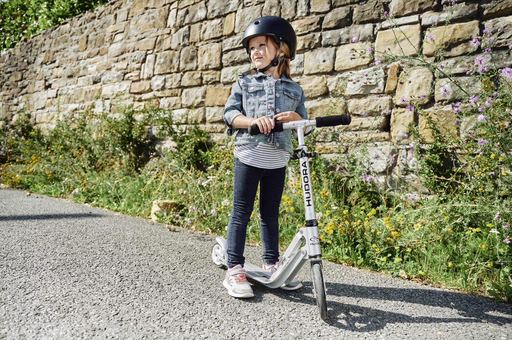 Scooter Little BigWheel®Tretroller höhenverstellbar, silber 5/6