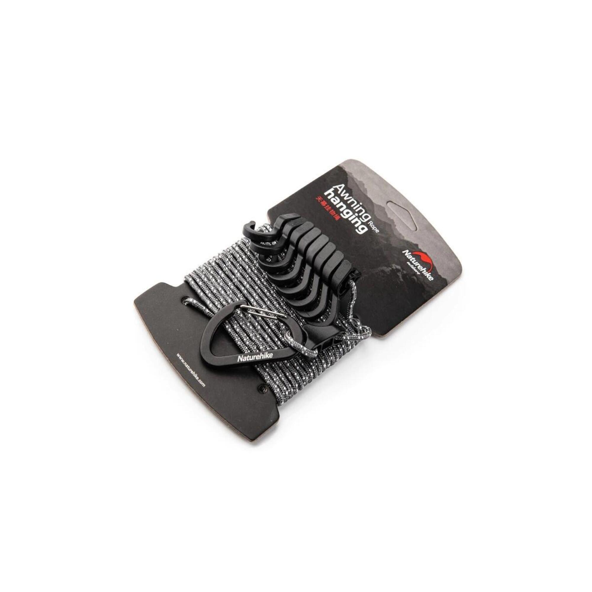 NATUREHIKE Šňůra Na Prádlo Awning Hang Rope 4,3 Metrů