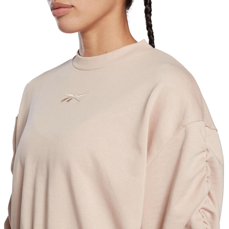 Sudadera de mujer Reebok Studio Knit Fashion Cover-Up