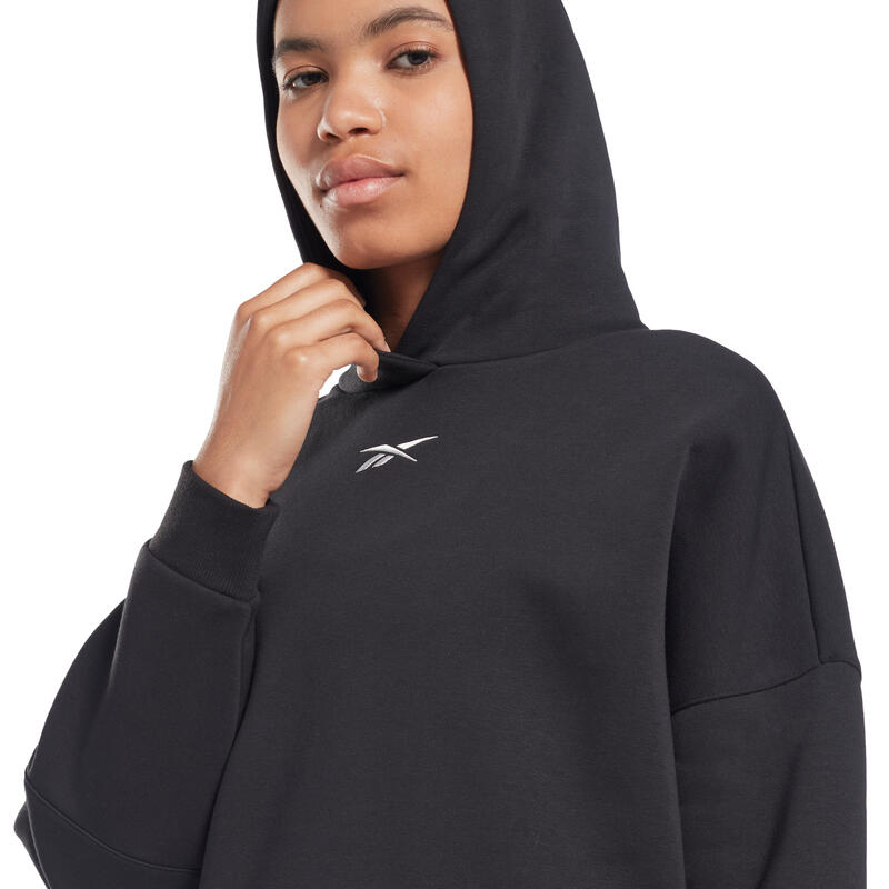 Dames sweatshirt met capuchon Reebok Studio Recycled (Oversize)