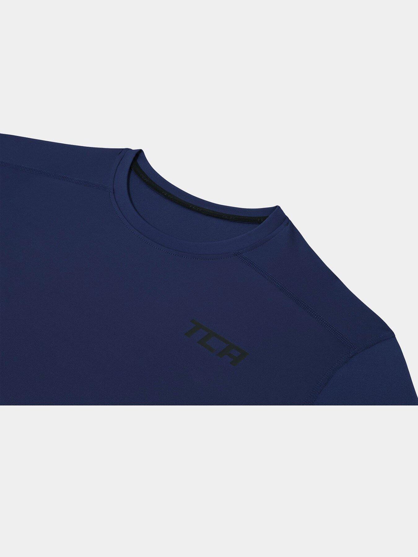 Men's Power Base Layer Compression Long Sleeve Top - Blueprint 3/5