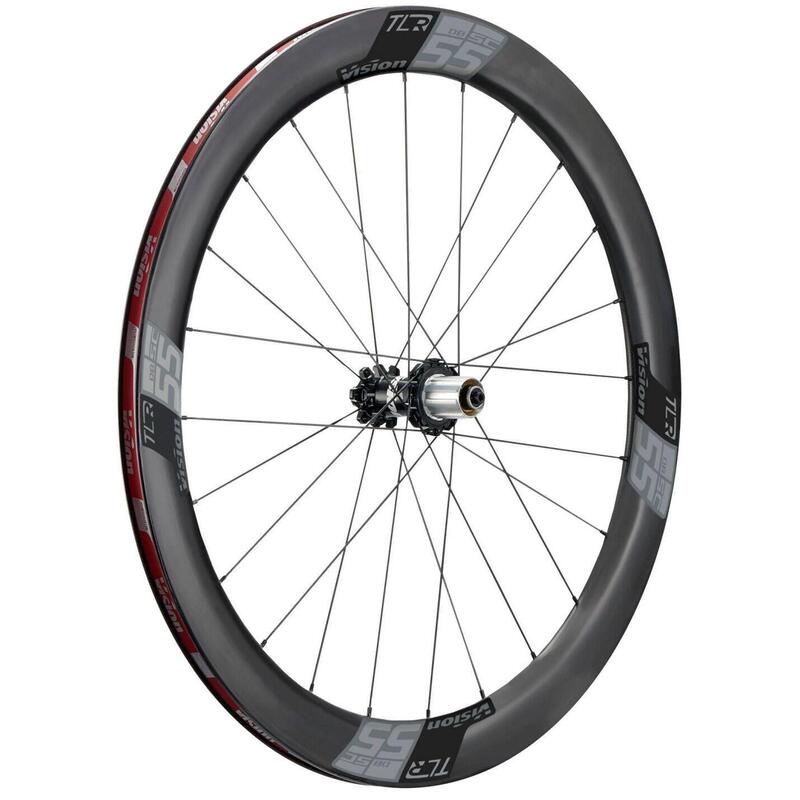 Jantes de disco com pneus Vision sc55s tl center lock sram xdr