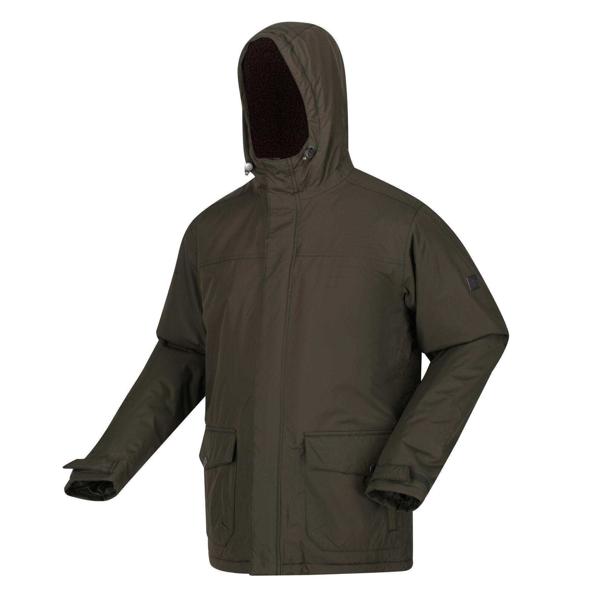 Mens Sterlings III Insulated Waterproof Jacket (Dark Denim) 3/5