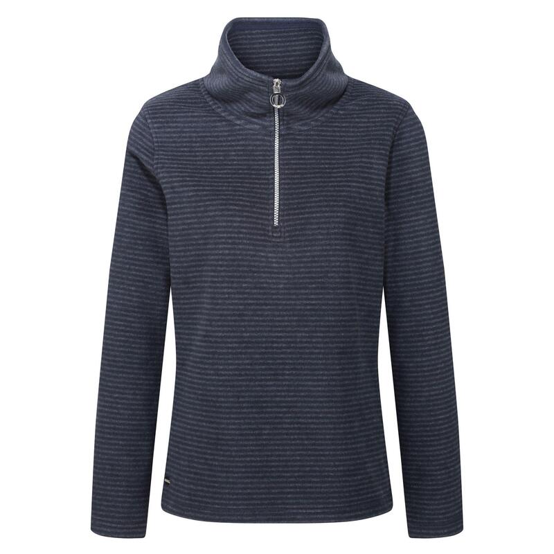 Dames Solenne Fleece (Marine / Zilver)