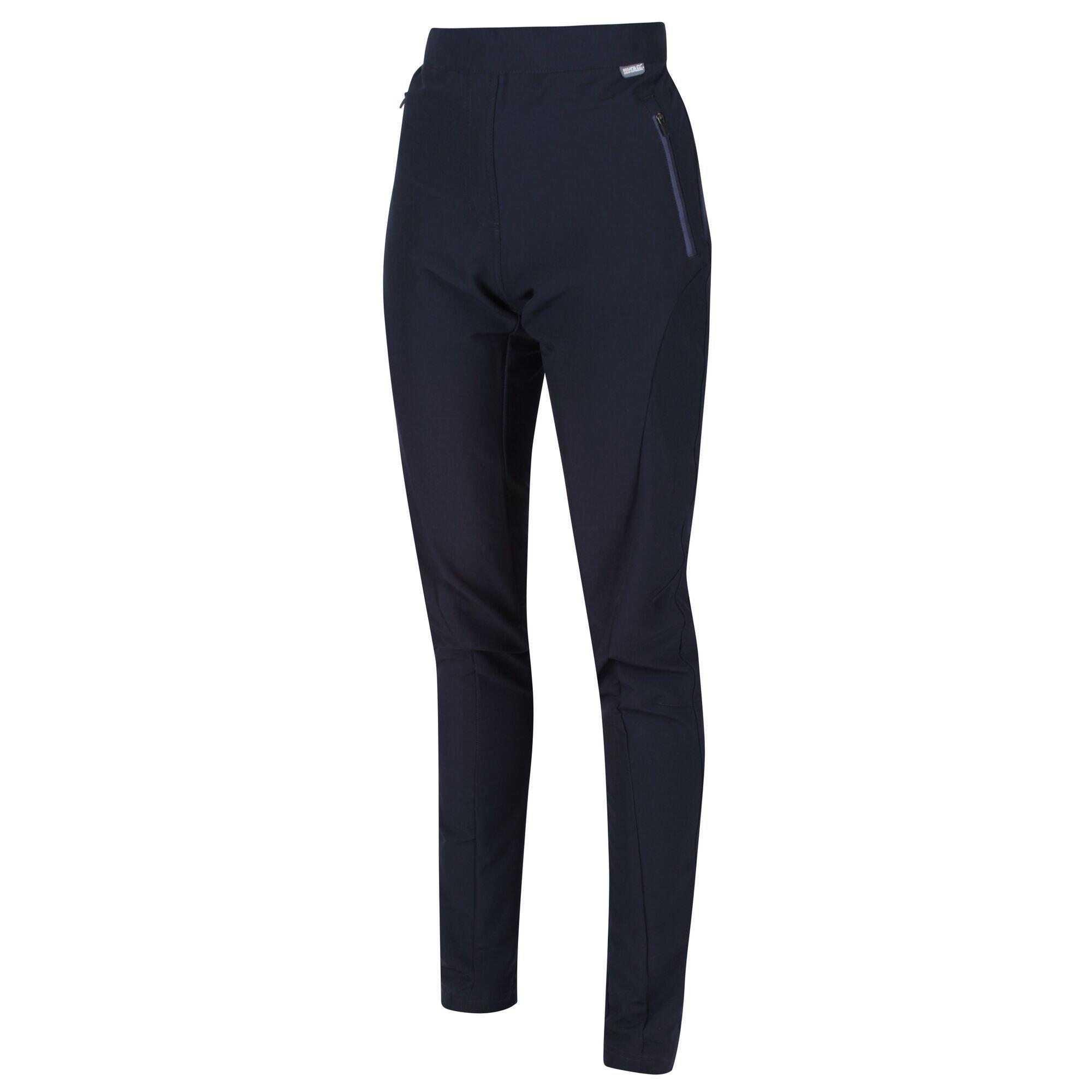 Womens/Ladies Pentre Stretch Trousers (Navy) 3/5