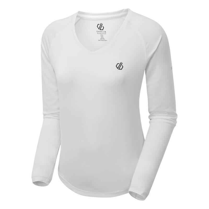 Tshirt de sport DISCERN Femme (Blanc)