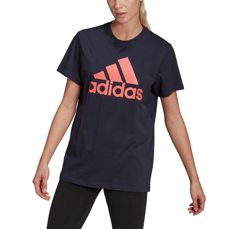 Dames-T-shirt adidas Essentials Logo Boyfriend