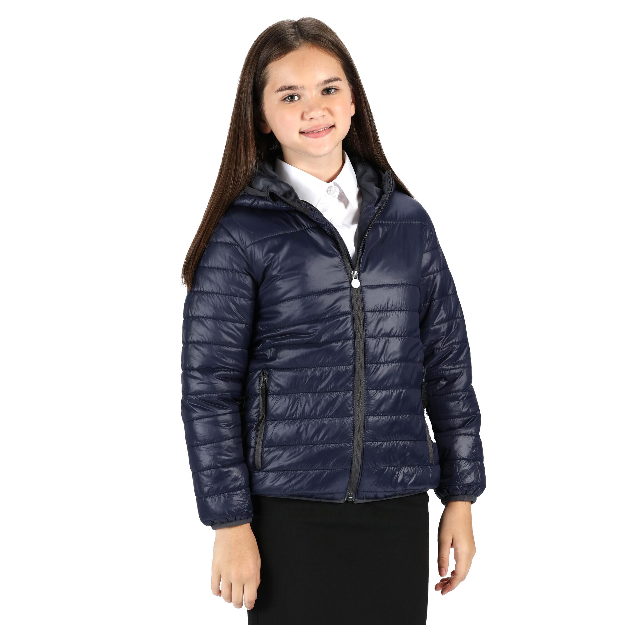 Childrens/Kids Stormforce Thermal Insulated Jacket (Navy) 1/4