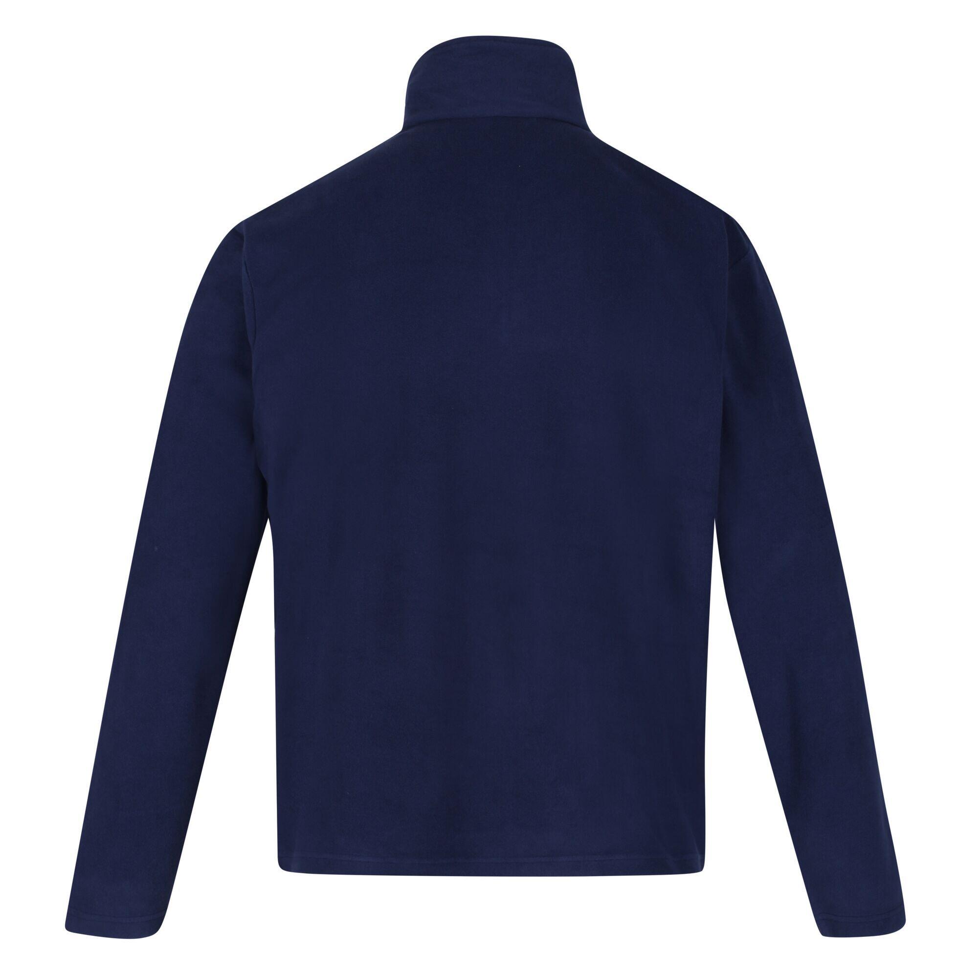 Pile THOMPSON Uomo Denim Scuro 100% Poliestere Collo con Zip 2/5