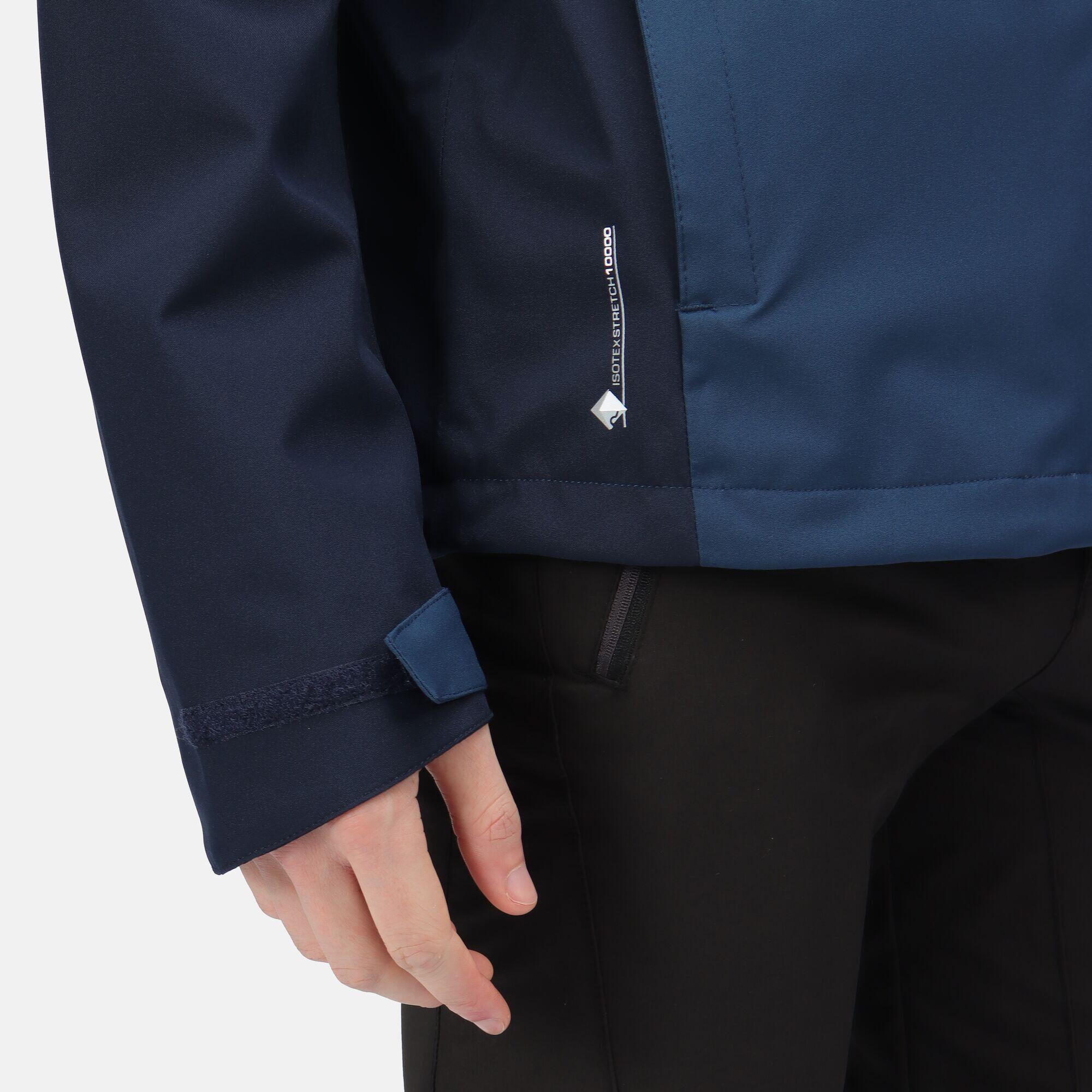 Mens Birchdale Waterproof Hooded Jacket (Moonlight Denim/Navy) REGATTA