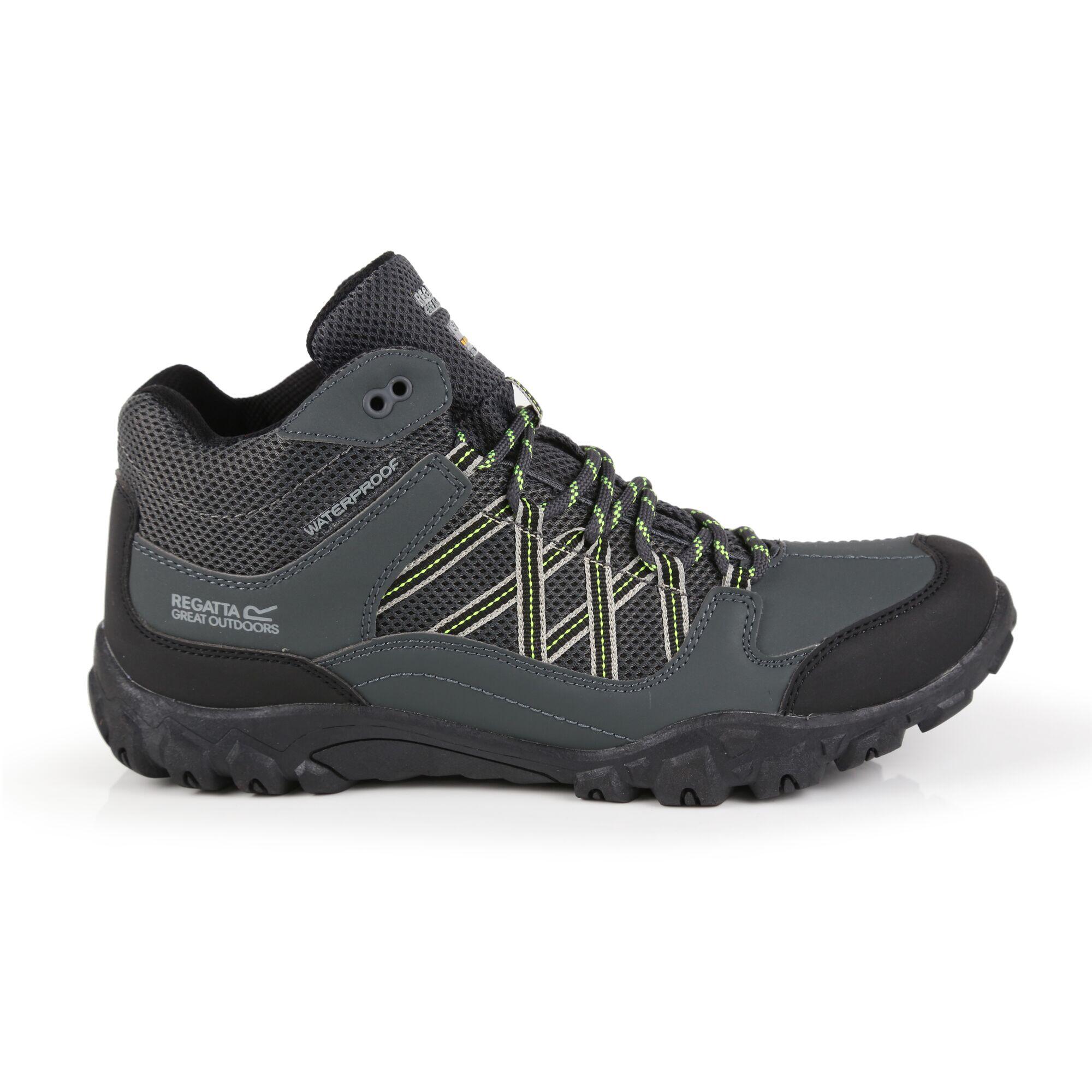 Chaussures De Randonnée EDGEPOINT Homme (Gris/jaune) 4/5