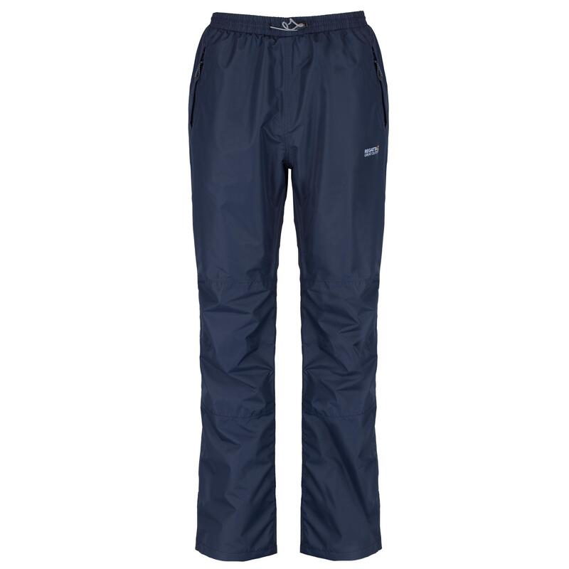 Great Outdoors Mens Chandler III Showerproof Overtrousers (Short Leg) (Navy)