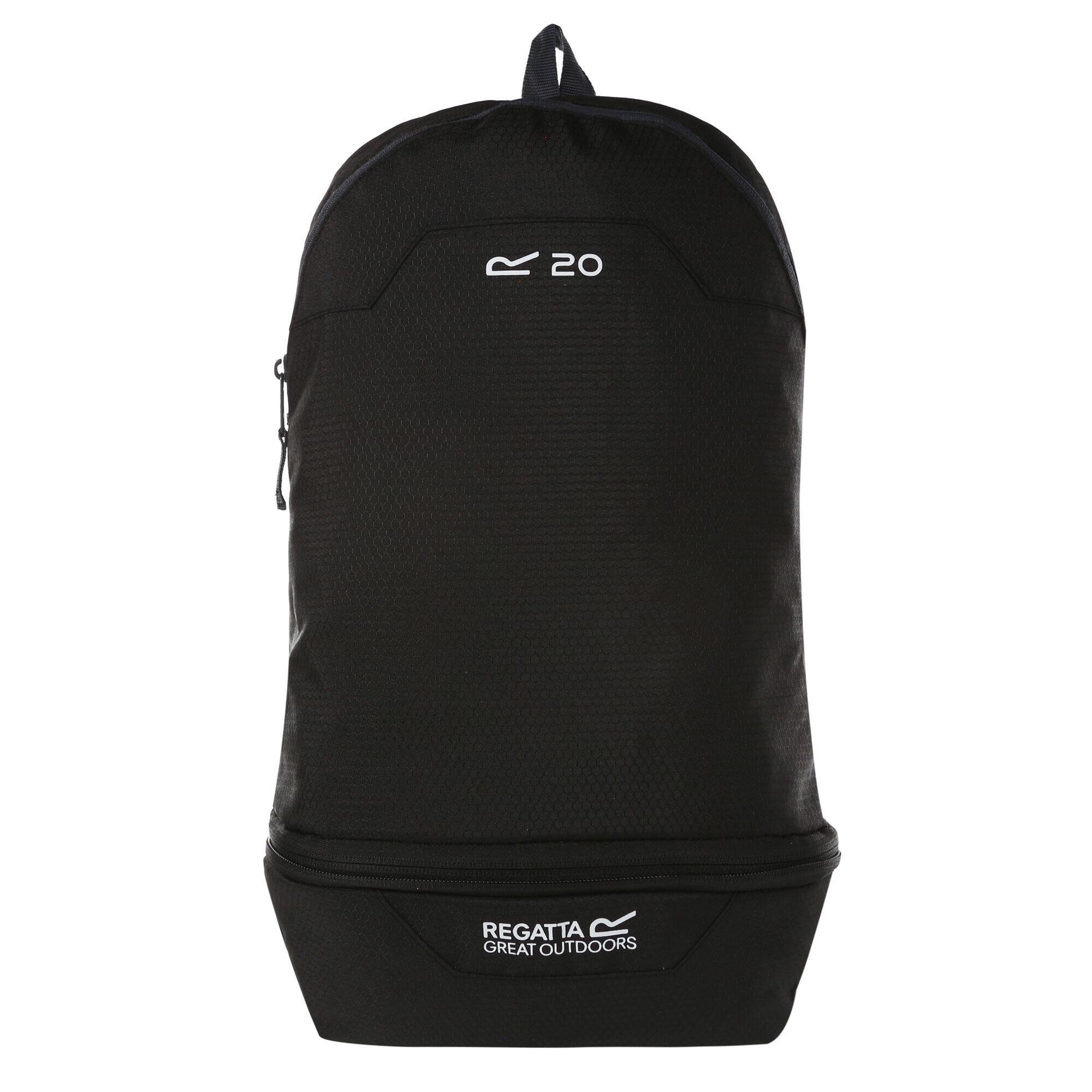 REGATTA Packaway Hippack Backpack (Black)