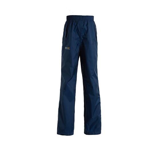 Great Outdoors Copri Pantaloni Impermeabili Bambino Regatta Pack It Mezzanotte