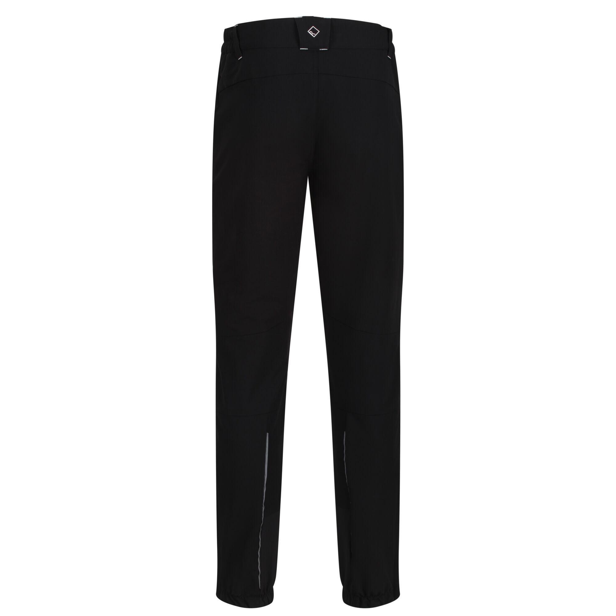 Mens Mountain Walking Trousers (Black) 3/5