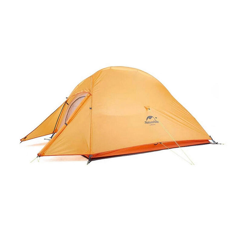 CloudUp2 210T Aluminum Pole Lightweight Tent with Mat (2 persons) - Orange
