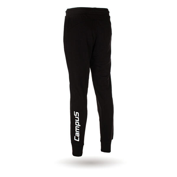 Pantaloni de trening pentru femei, din bumbac negru - Johanna