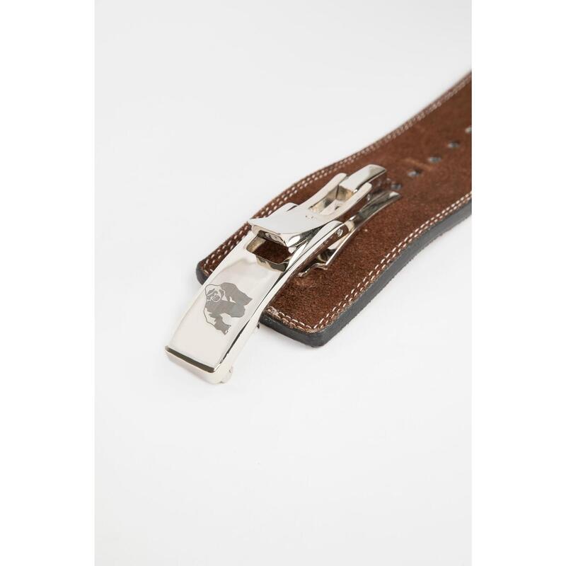 Ceinture de levage en cuir 4 pouces Gorilla Wear