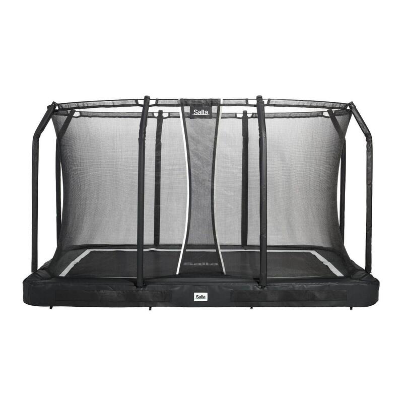 Trampoline - Premium Ground - 366x244 cm - Rectangulaire Noir