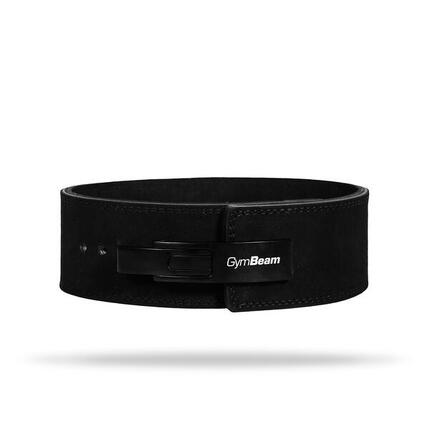 Pas do podnoszenia ciężarów dla dorosłych GymBeam Lever Czarny