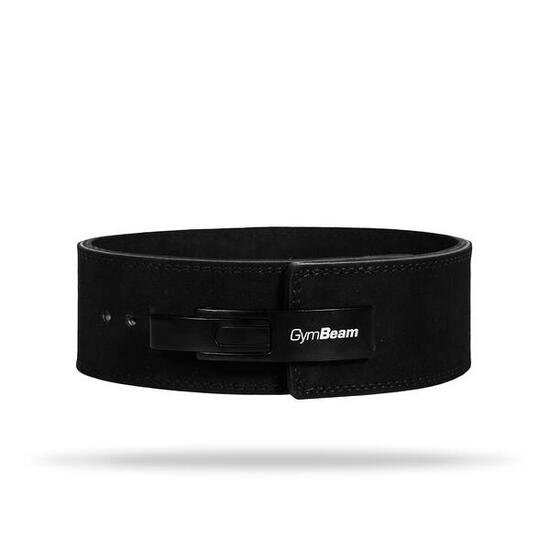 Pas do podnoszenia ciężarów LEVER Czarny GymBeam