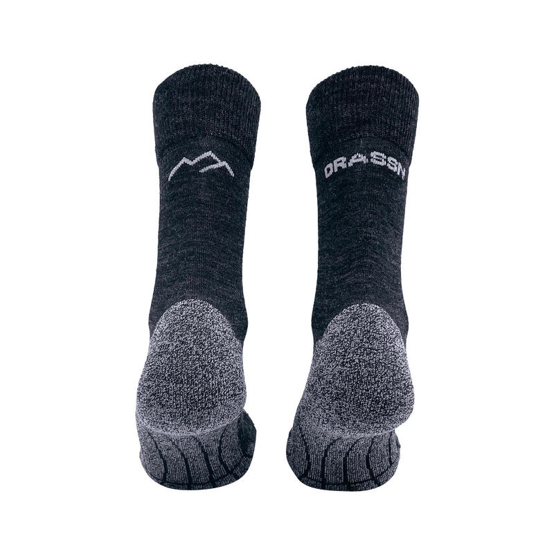 Merino Wandersocken Vohenstrauß Damen/Herren Atmungsaktiv halb-hoch DRASSN