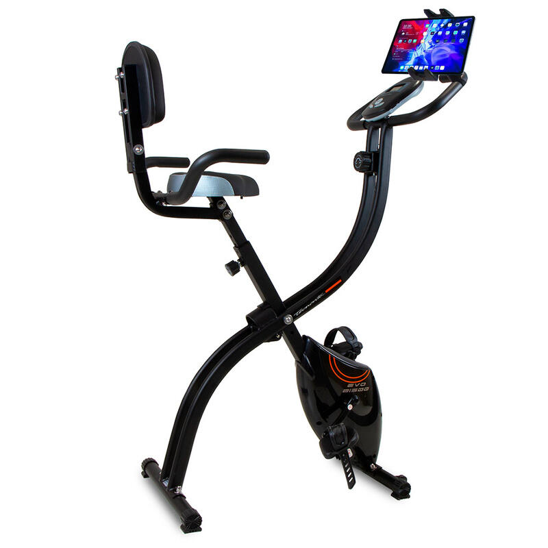 Cyclette pieghevole EVO B1500 YF1500H + supporto tablet / smartphone