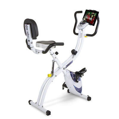 Cyclette pieghevole X_TRI II YF910H + supporto universale tablet / smartphone