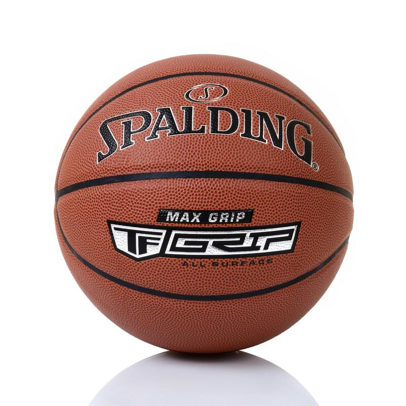 Spalding Max Grip Basketball In Out Orange r. 7