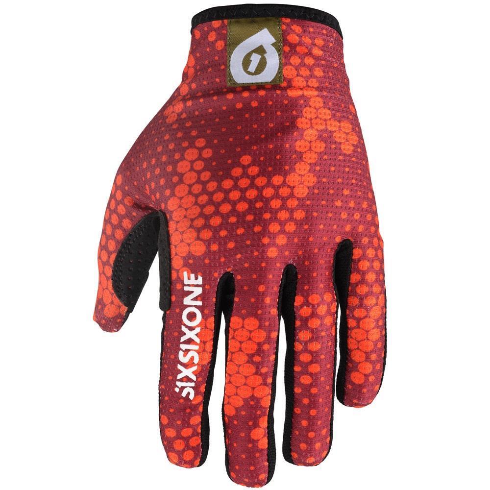 661 Comp Cycling Gloves Full-finger Unisex - Digi Orange 1/3