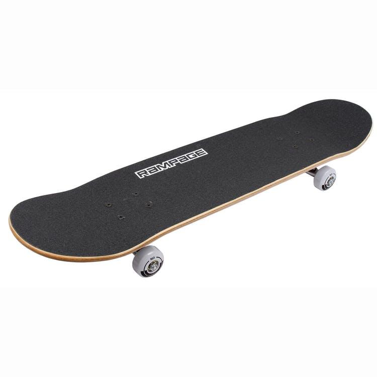 Rampage Black Stain Skateboard 2/4