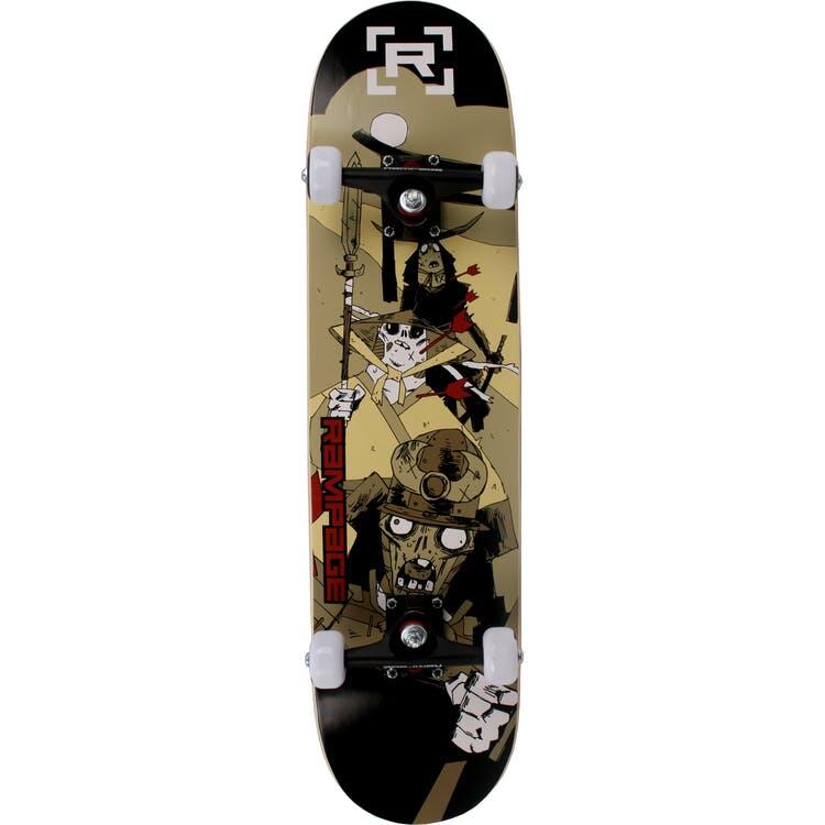 Rampage Zombie Samurai Skateboard 7.75" 1/4