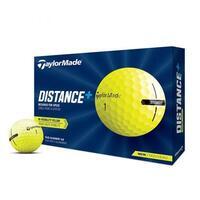 BALLE DE GOLF DISTANCE+ X12 JAUNE