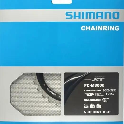 Shimano Deore XT 11V 30T Chainring for Optimal Performance