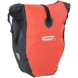 Double Pannier Rouge 100% Waterproof 25,4 Litres