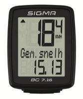 Sigma Fahrradcomputer BC 7.16 Schwarz