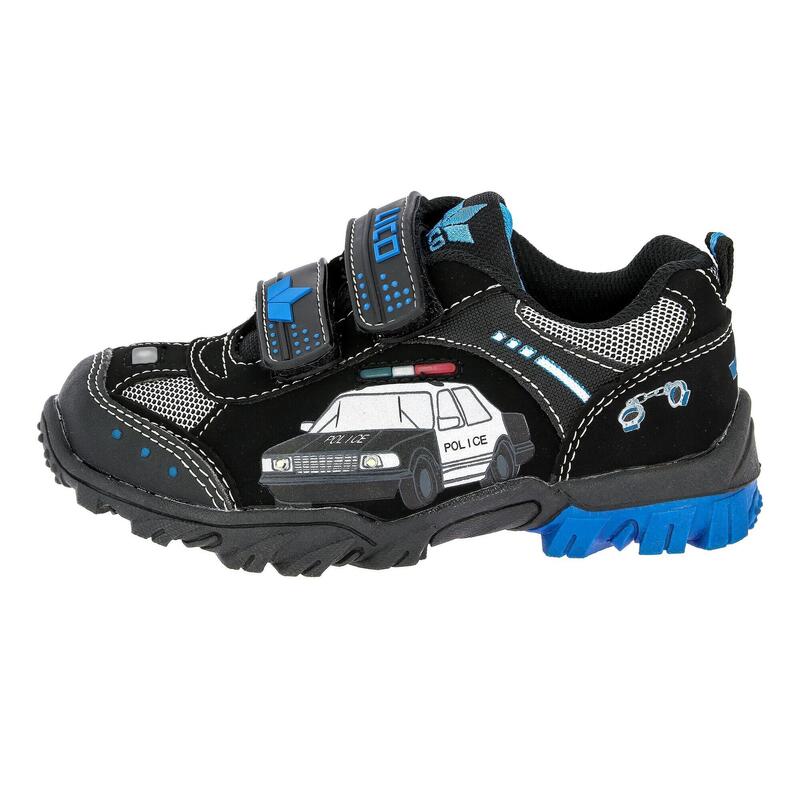 Freitzeitschuh schwarz Jungen Blinkschuhe Chief V Blinky