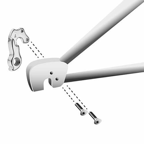Rechtes hinteres Ausfallende Union gh-043 3/6