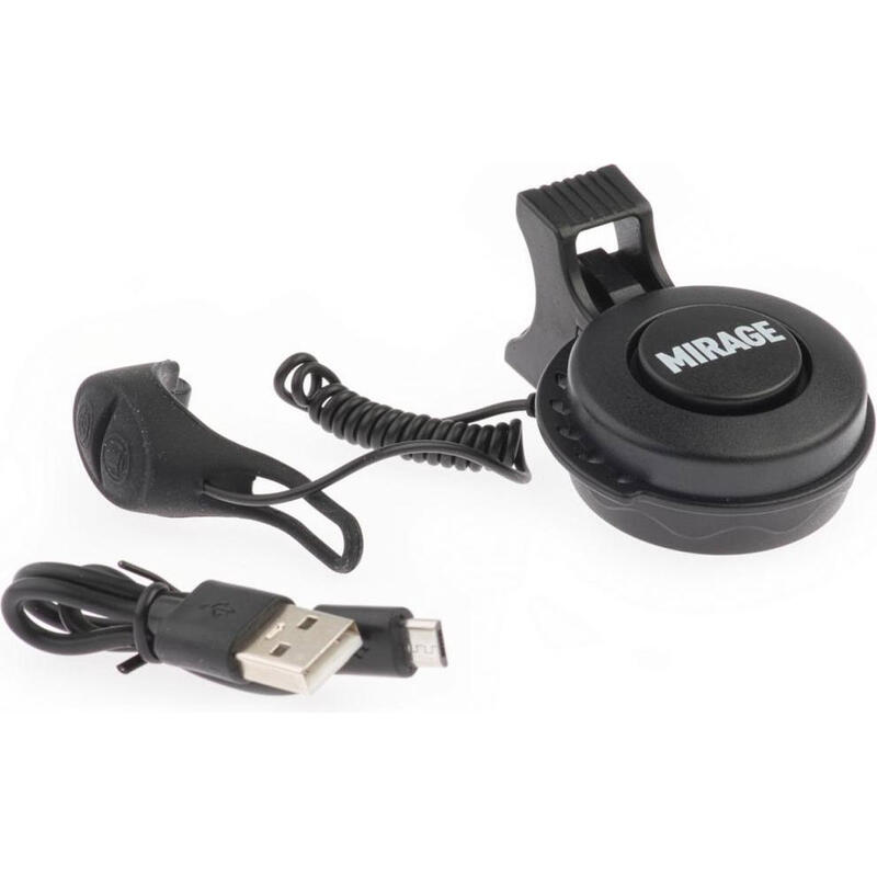 Cloche Pour Vélo Électrique T-002 - Rechargeable Par Usb - 80~90Db